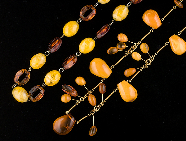 Butterscotch Bakelite Necklace