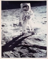 BUZZ ALDRIN. 'BENT-ARM' PHOTOG