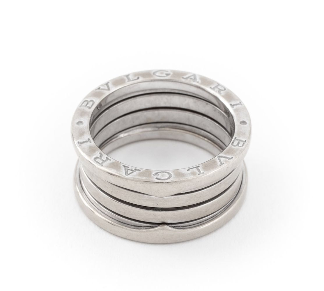 BVLGARI B-ZERO1 18K WHITE GOLD RING