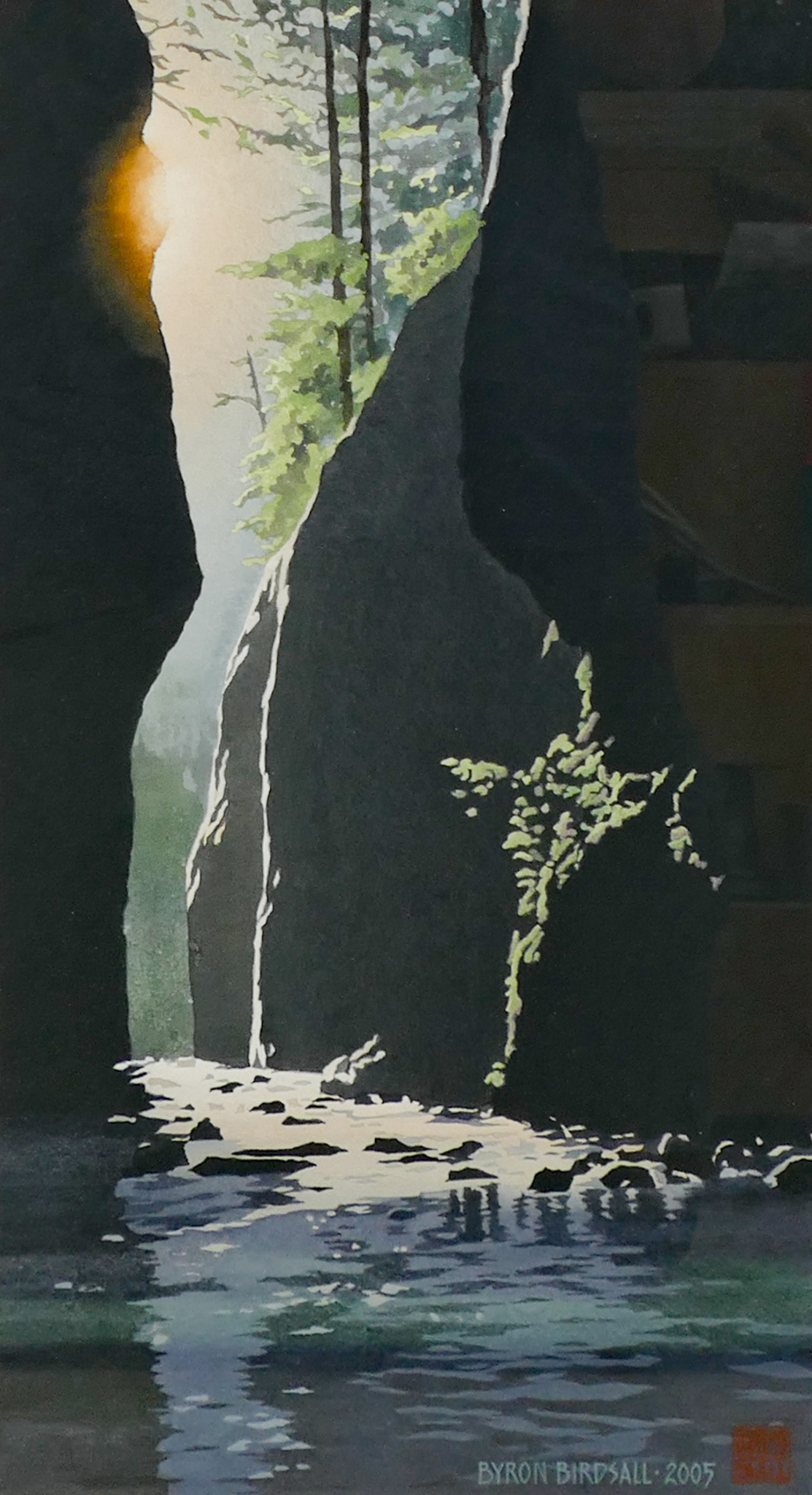 Byron Birdsall River Landscape
