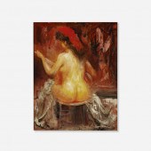 Byron Browne 1907–1961. Nude.