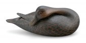 BYRON BRUFFEE BLACK DUCK DECOY