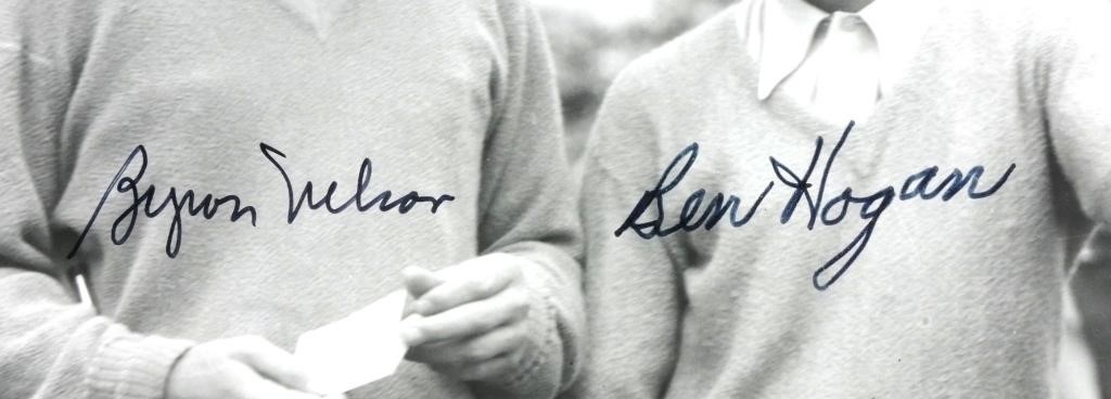 BYRON NELSON & BEN HOGAN SIGNED