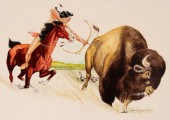 BYRON WOLFE (1904-1973) WATERC