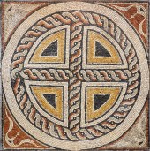 BYZANTINE MOSAIC PANELByzantin
