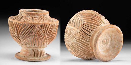BYZANTINE POTTERY JAR - UNIQUE