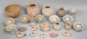 BYZANTINE STYLE CLAY LAMPS, AN