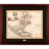 C 1740 HANDCOLORED ENGRAVED CO