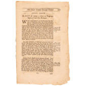 C 1760 ACT FOR LAYING A DUTY O