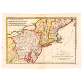 C 1760 NORTHERN COLONIES FRENC