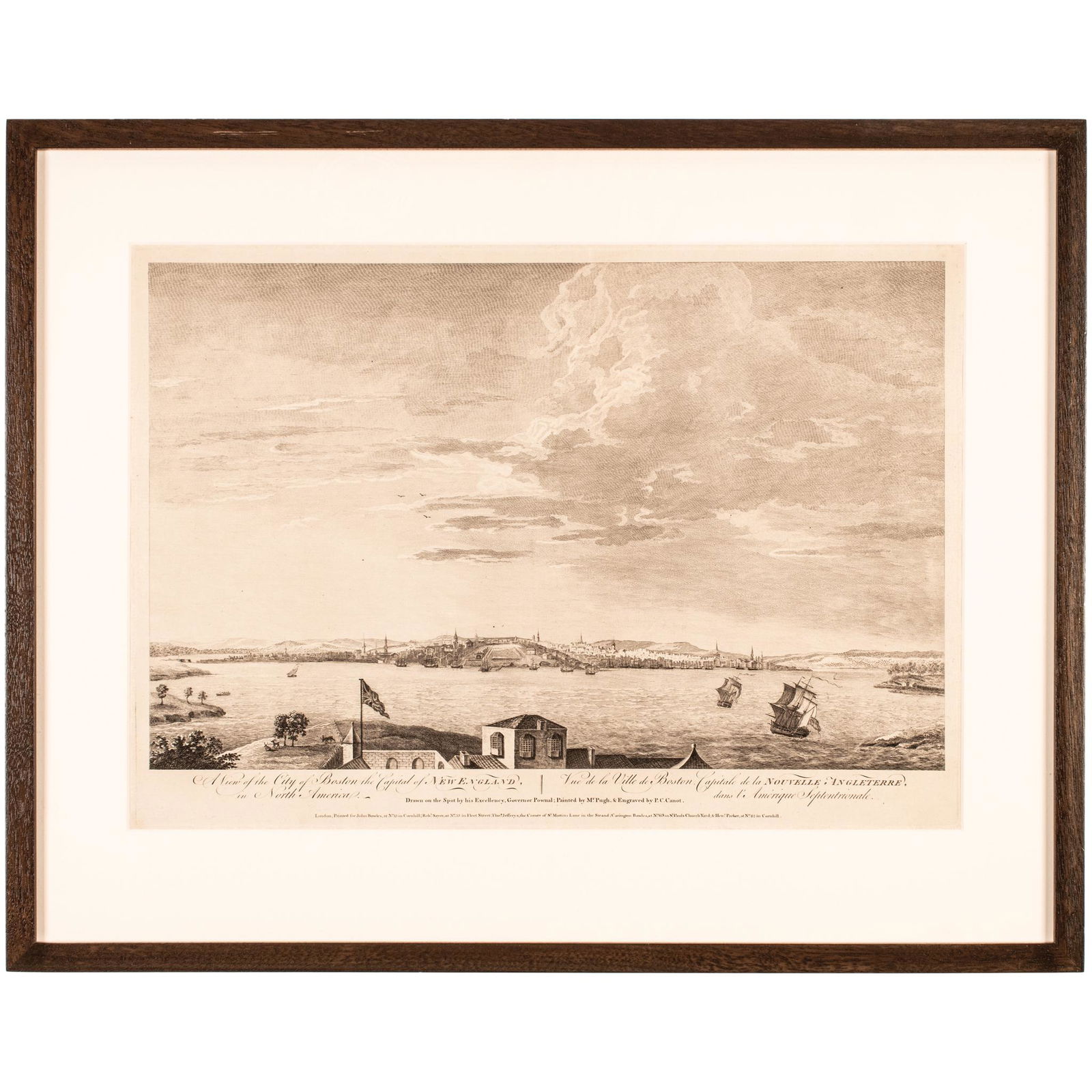 C. 1761 RARE ENGRAVING: CITY OF