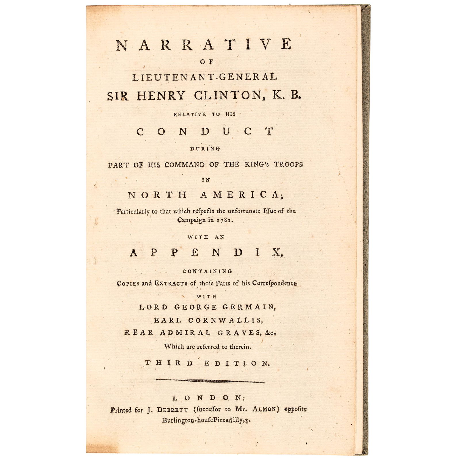 C. 1783 REVOLUTIONARY WAR /