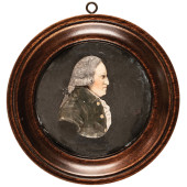 C 1789-1800 AMERICAN HAND-COLO