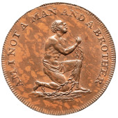 C. 1790 ANTISLAVERY TOKEN, AM
