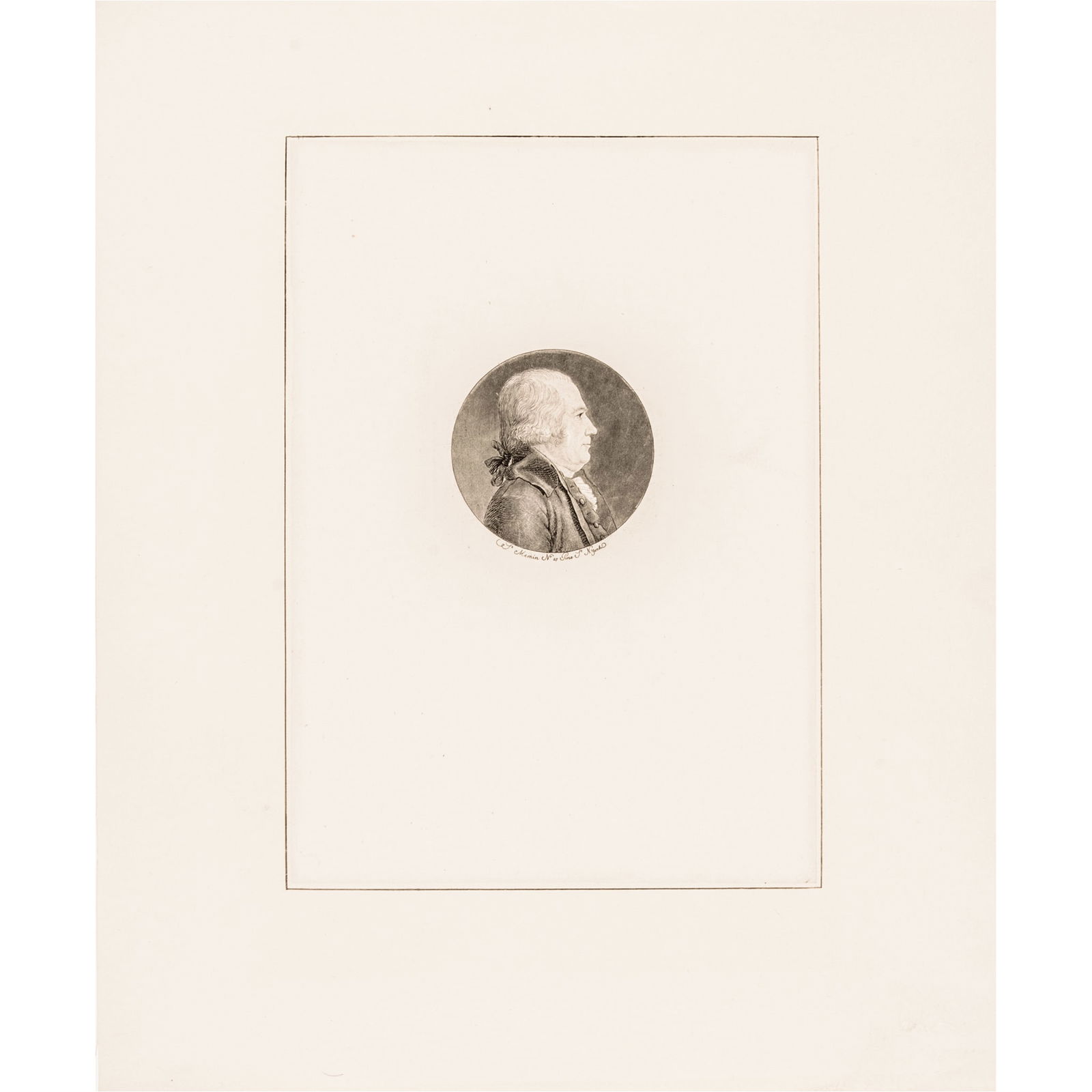 C. 1797 CHARLES SAINT-MMIN ENGRAVED