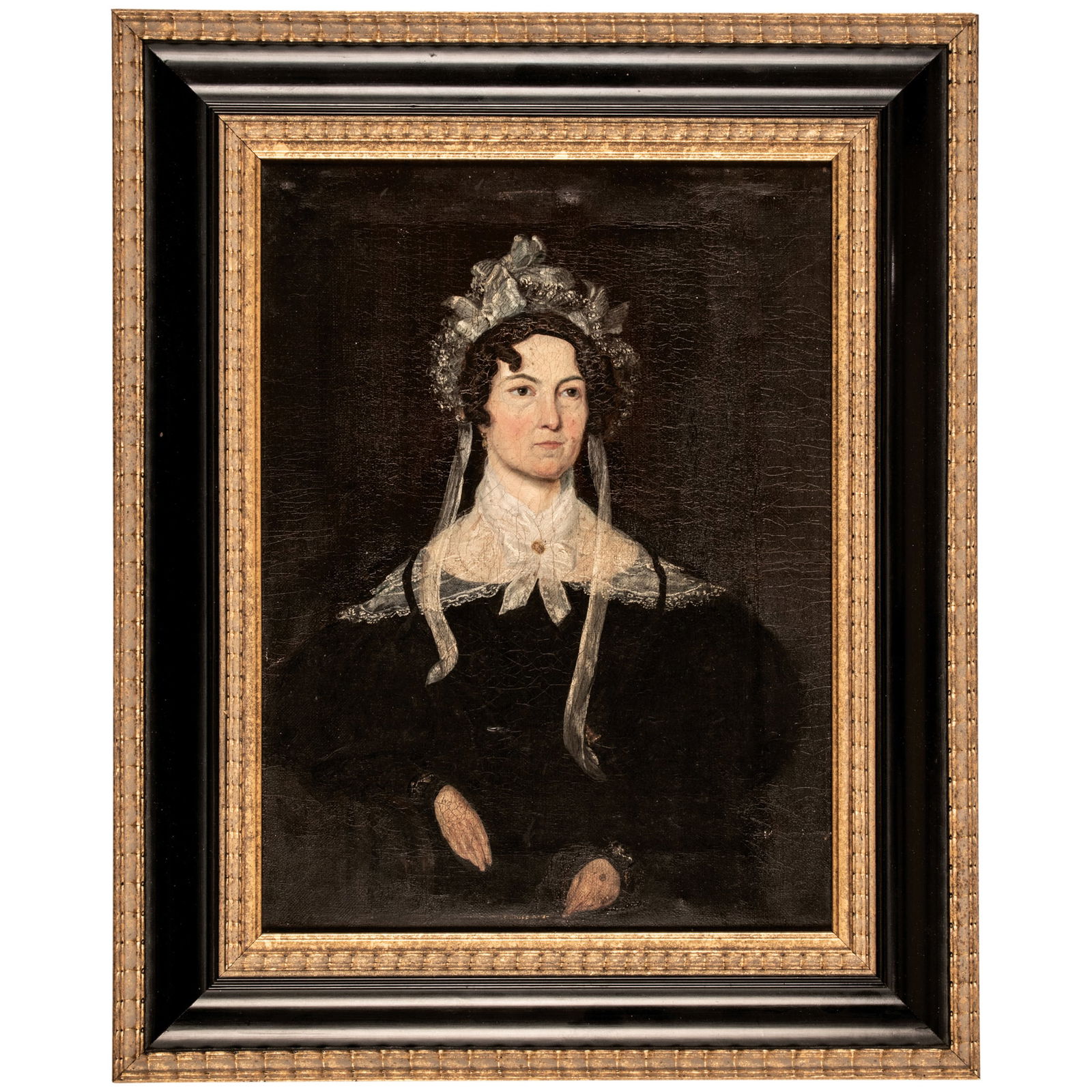 C. 1800 AMERICAN SCHOOL OIL ON