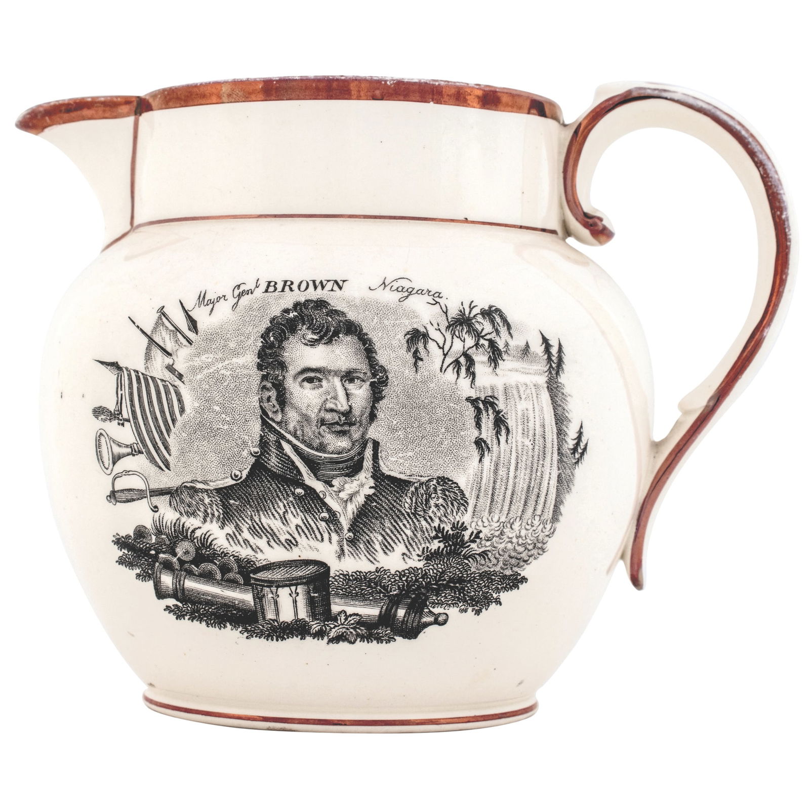 C. 1816 WAR OF 1812 LUSTERWARE