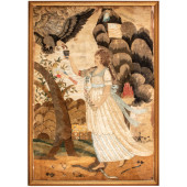 C. 1820 PATRIOTIC AMERICAN SIL