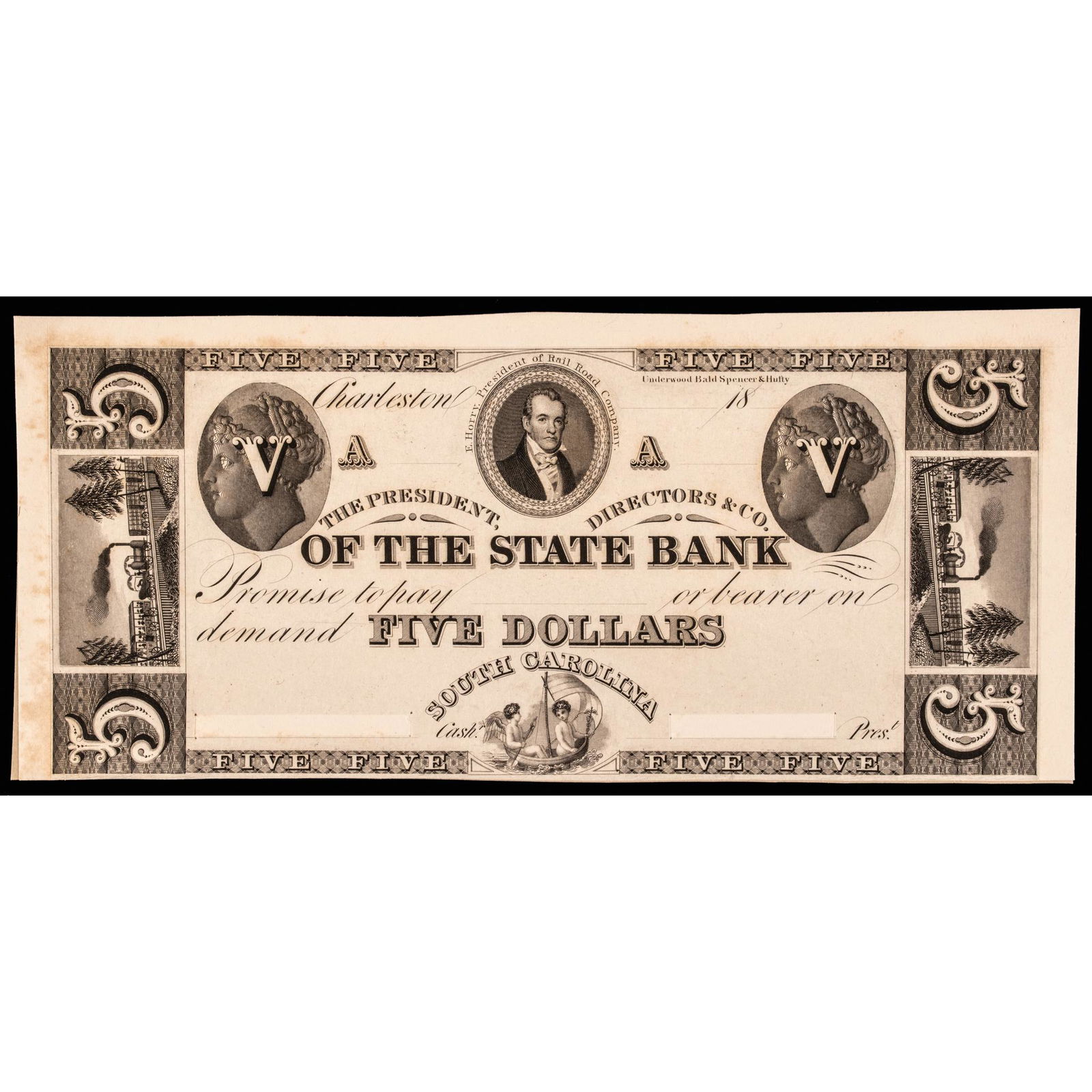 C. 1830 CHARLESTON, SC. STATE BANK,