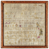 C. 1840 AMERICAN HANDMADE ALPH