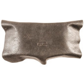 C. 1840 LEATHER COVERED MILITA