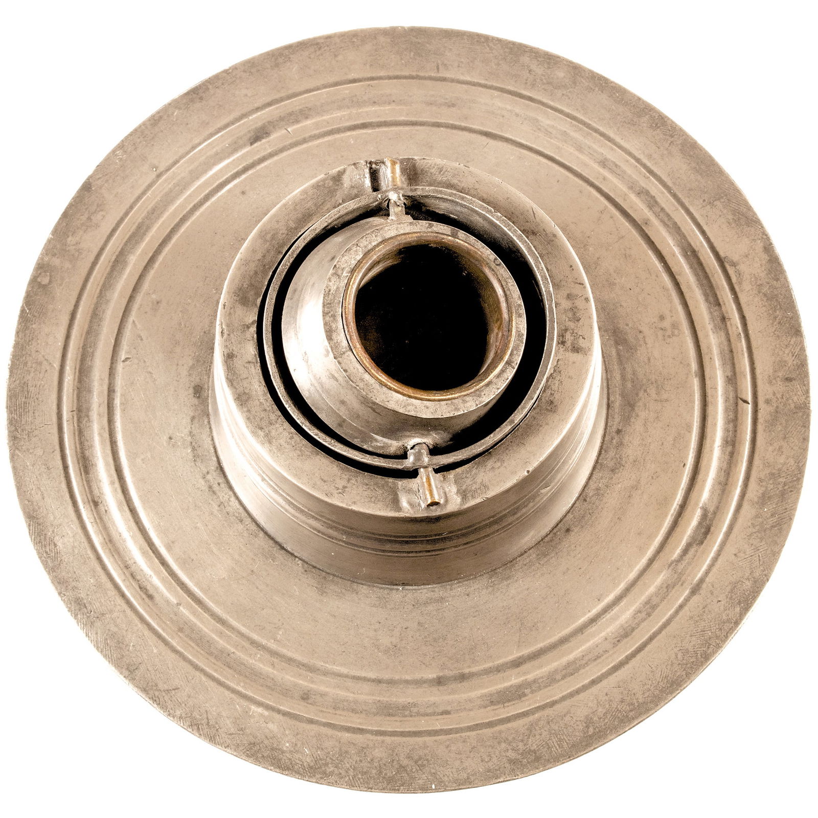 C. 1840, PEWTER SHIPS OFFICERS