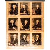C 1842 FIRST NINE U.S. PRESIDE