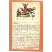 C 1850 BLACK HISTORY HANDCOLOR