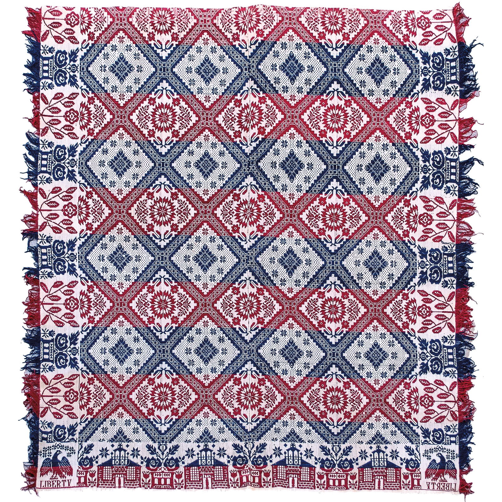 C. 1850 LIBERTY PATRIOTIC  AMERICAN
