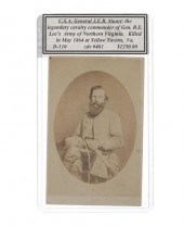 C. 1860'S J.E.B. STUART CONFED