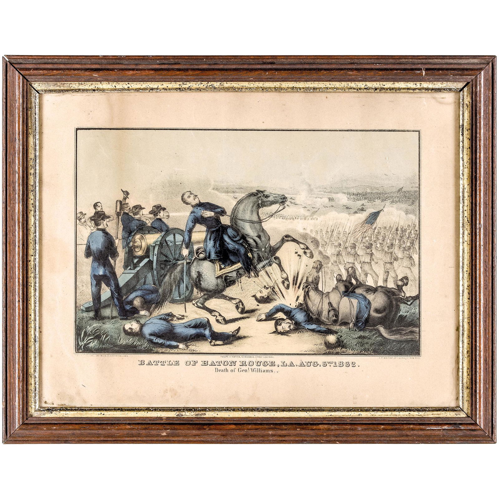 C. 1862 CIVIL WAR HAND-COLORED