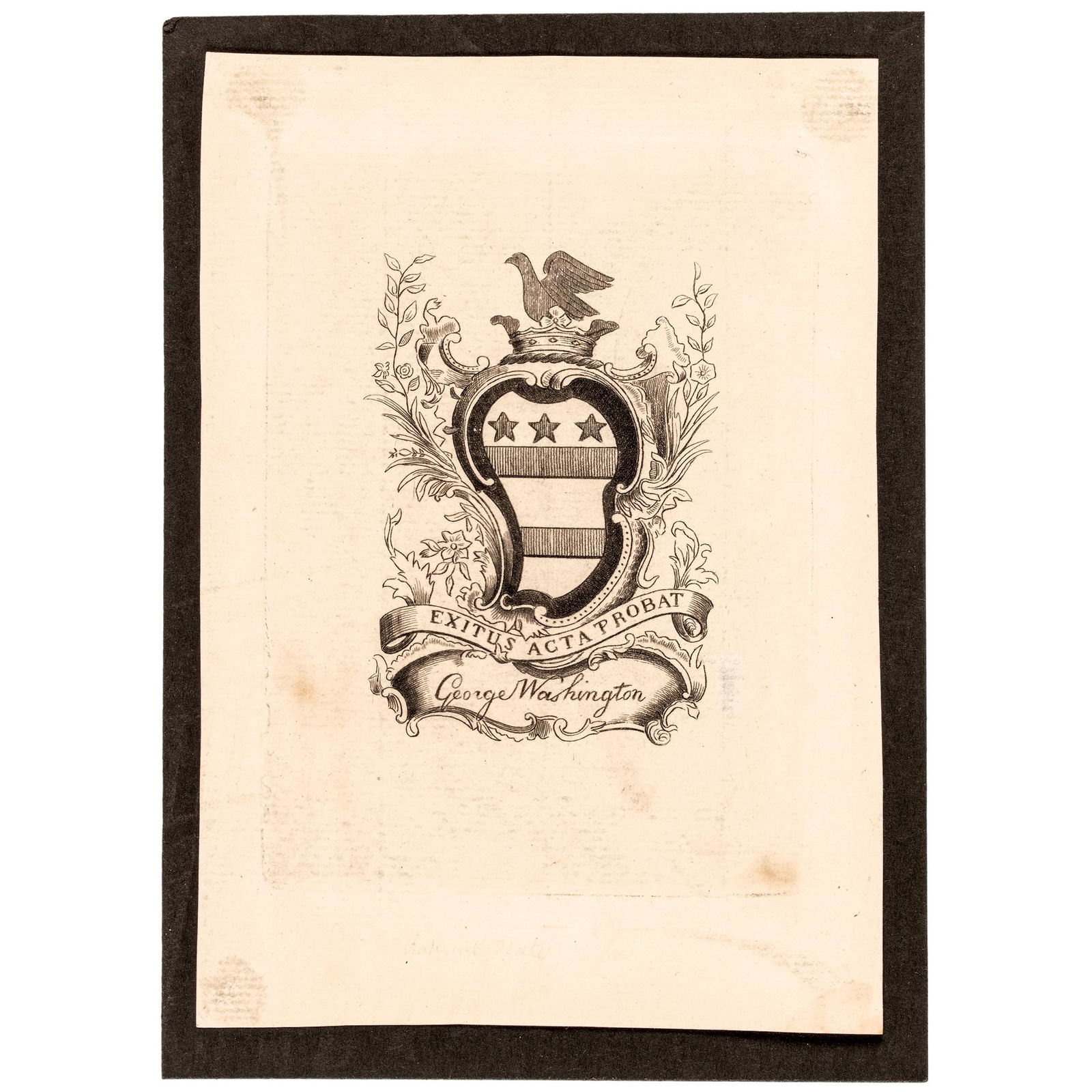 C. 1863 (DOCUMENTED), SCARCE GEORGE