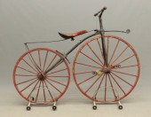 C. 1865 boneshaker. 33'' front