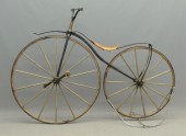C. 1865 boneshaker bicycle. 40