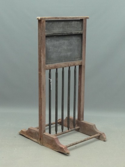 C. 1870 bicycle rack/chalkboard