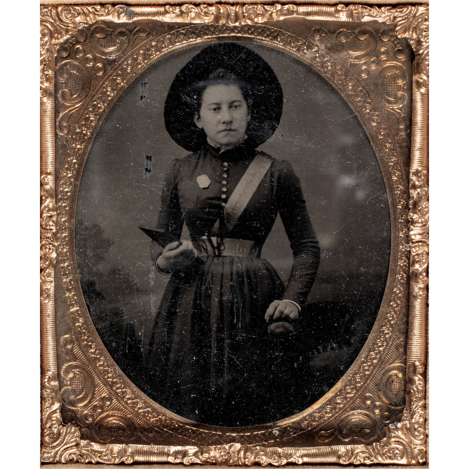C. 1880 AMERICAN TINTYPE PHOTOGRAPH