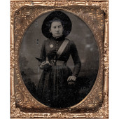 C. 1880 AMERICAN TINTYPE PHOTO