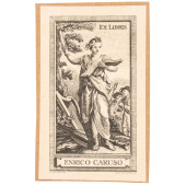 C. 1890 ENRICO CARUSO EX LIBRI