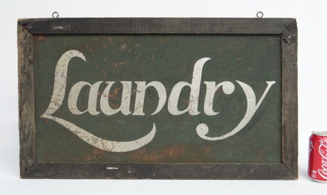 C. 1900 double sided sand painted