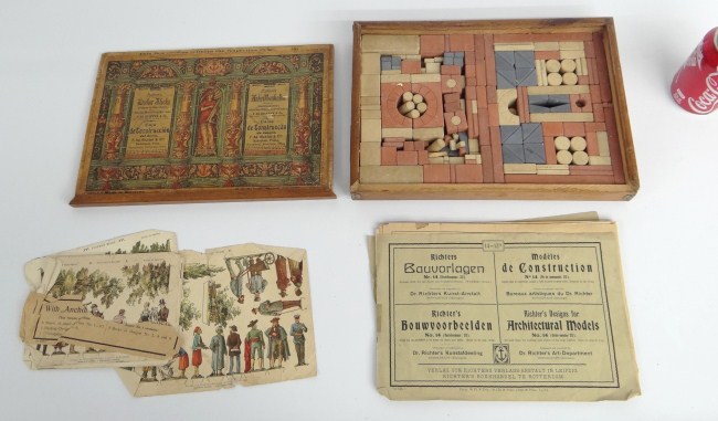C. 1900 German sand blocks in