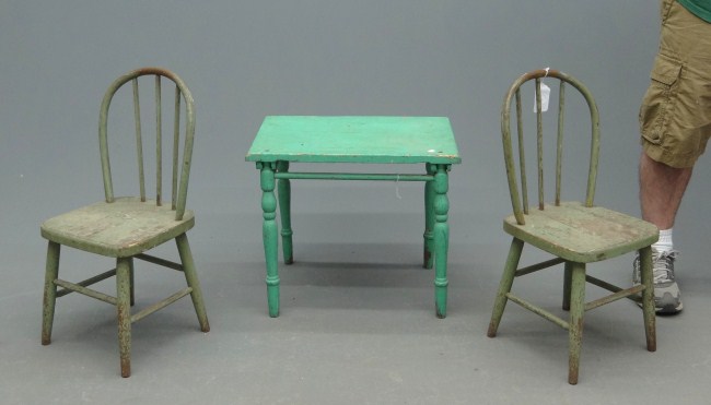 C. 1900's child's three piece