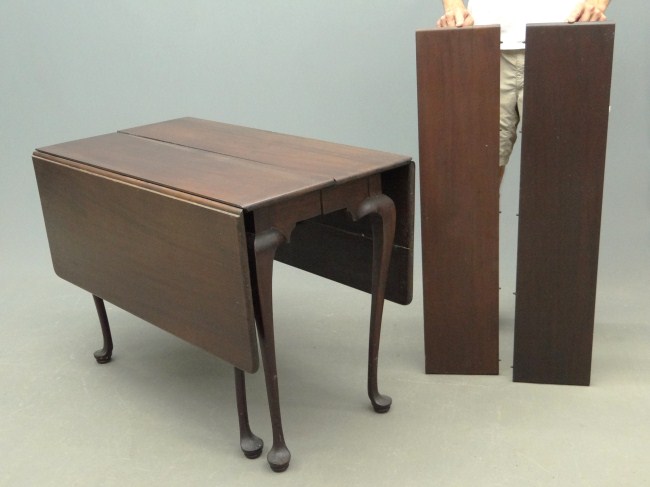 C. 1900's dropleaf table. Top