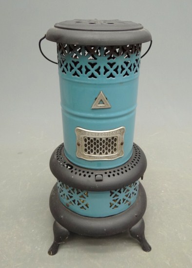 C. 1900's kerosene stove. 24'' Ht.