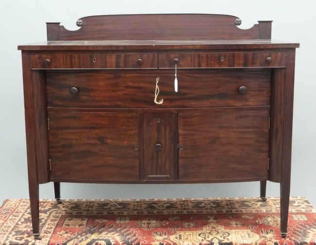 C. 1900's mahogany sideboard having