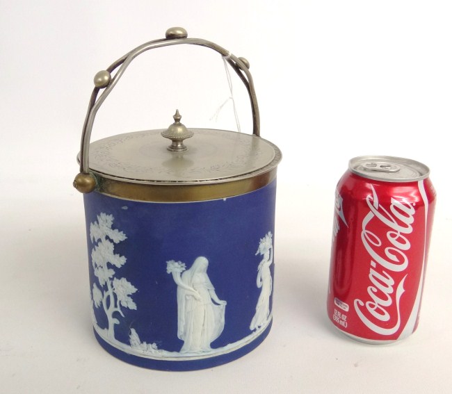 C. 1900's Wedgwood biscuit jar. 5''