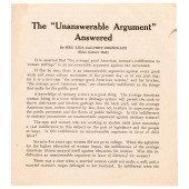 C 1910 EARLY SUFFRAGETTE / WOM