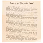 C 1911 SCARCE SUFFRAGETTE-WOMA