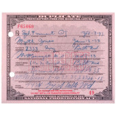 C 1919 USED PRESCRIPTION FOR M
