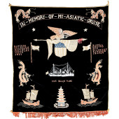 C. 1920 PATRIOTIC EMBROIDERED