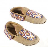 C. 1950- METIS CREE BEADED HID